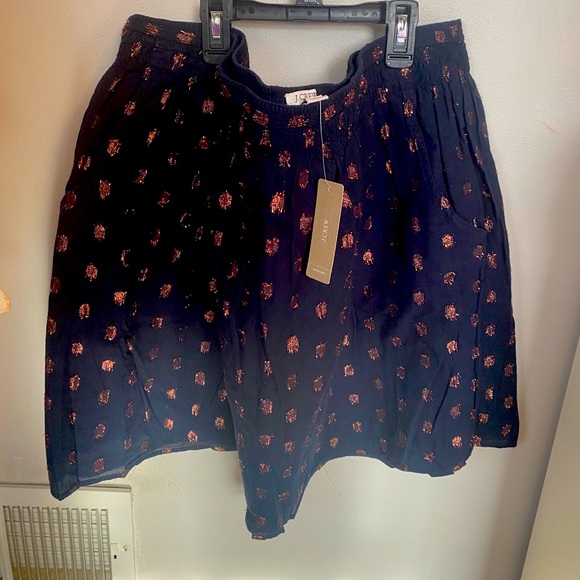 JCREW cotton swing skirt. - Picture 1 of 1